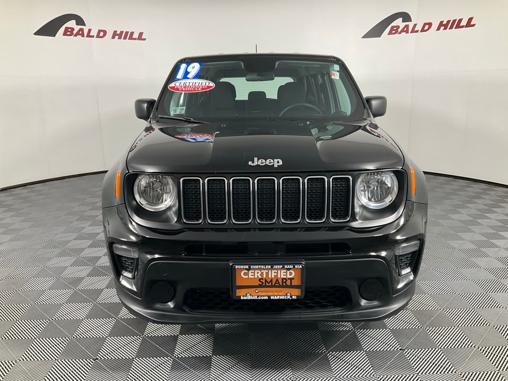 Certified 2019 Jeep Renegade Sport with VIN ZACNJBAB3KPK25800 for sale in Warwick, RI