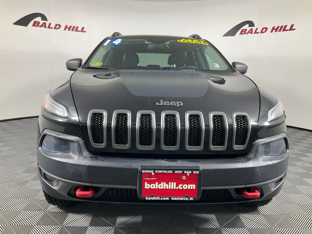 Used 2014 Jeep Cherokee Trailhawk with VIN 1C4PJMBS2EW291364 for sale in Warwick, RI
