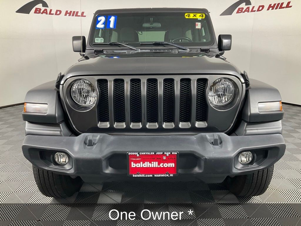 Certified 2021 Jeep Wrangler Unlimited Sport SUV