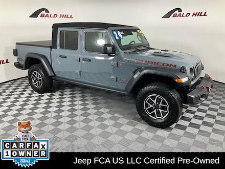 2024 Jeep Gladiator Rubicon Truck Crew Cab 8-Speed Automatic 1C6JJTBG0RL134491