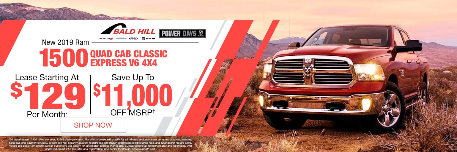 Bald Hill Dodge Chrysler Jeep & RAM in Warwick RI New & Used Car SUV