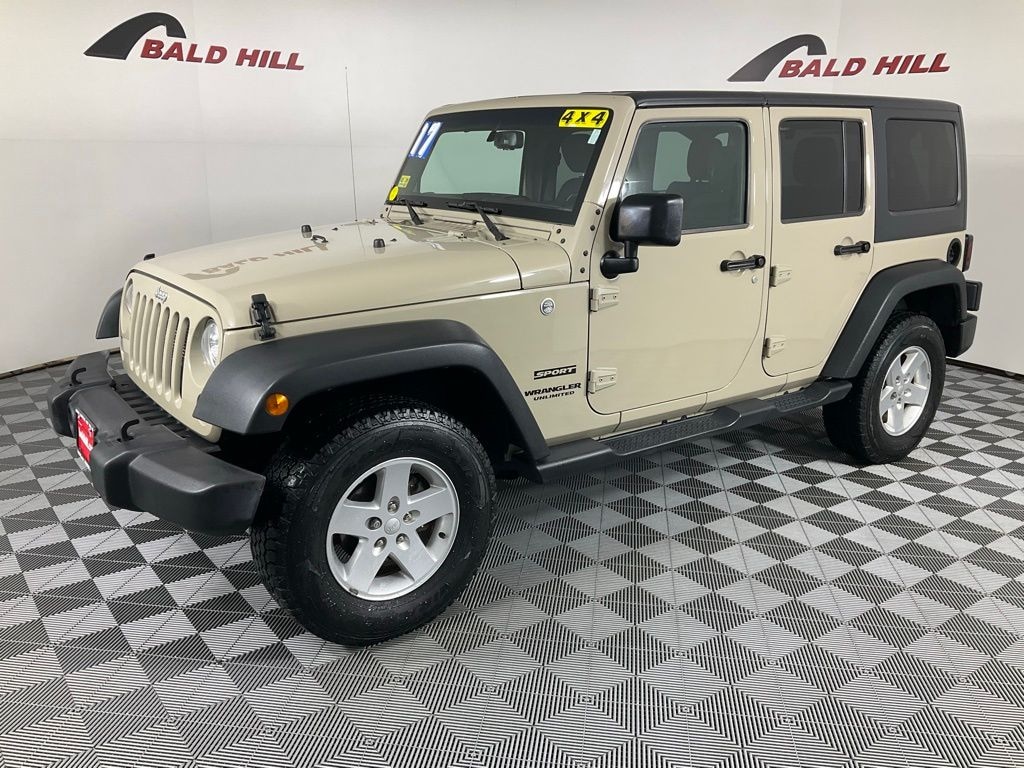 Used 2017 Jeep Wrangler JK Unlimited Sport 4x4 SUV