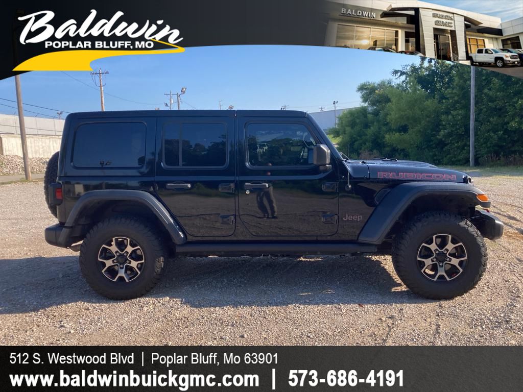 Used 2018 Jeep All-New Wrangler Unlimited Rubicon with VIN 1C4HJXFG7JW120549 for sale in Poplar Bluff, MO