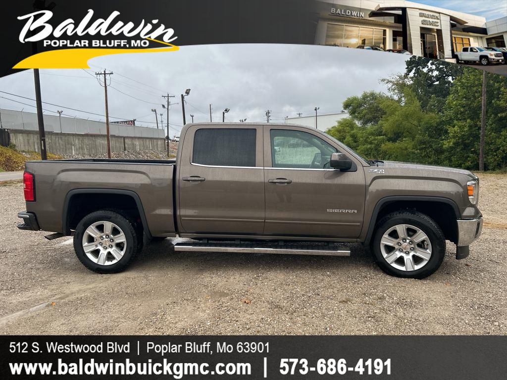 Used 2014 GMC Sierra 1500 SLE with VIN 3GTU2UEC4EG262578 for sale in Poplar Bluff, MO