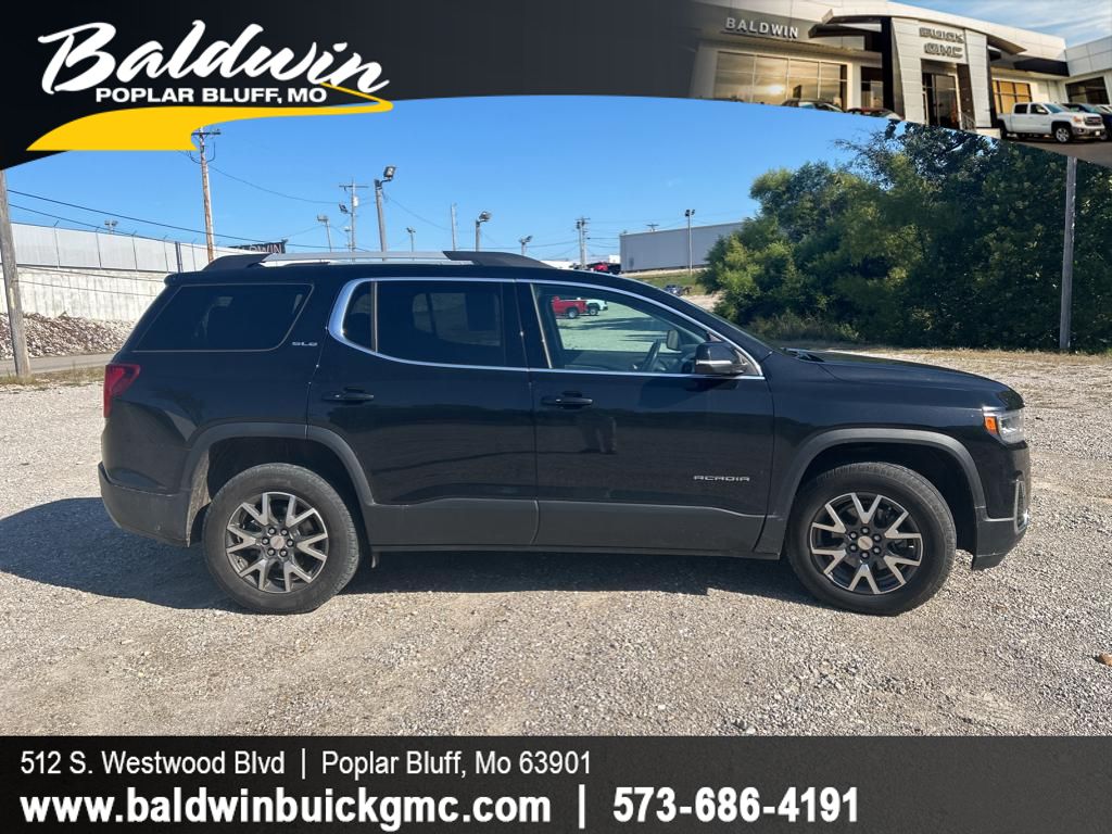 Used 2020 GMC Acadia SLE with VIN 1GKKNKLSXLZ184872 for sale in Poplar Bluff, MO