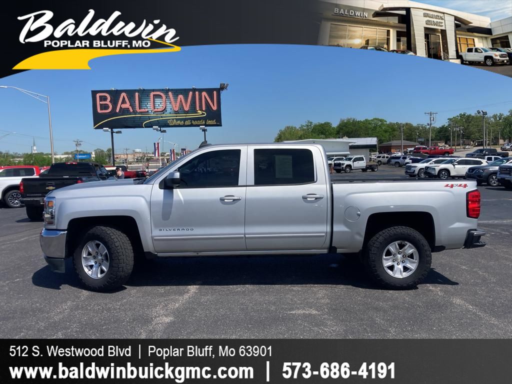 Used 2018 Chevrolet Silverado 1500 LT with VIN 3GCUKREC5JG188868 for sale in Poplar Bluff, MO