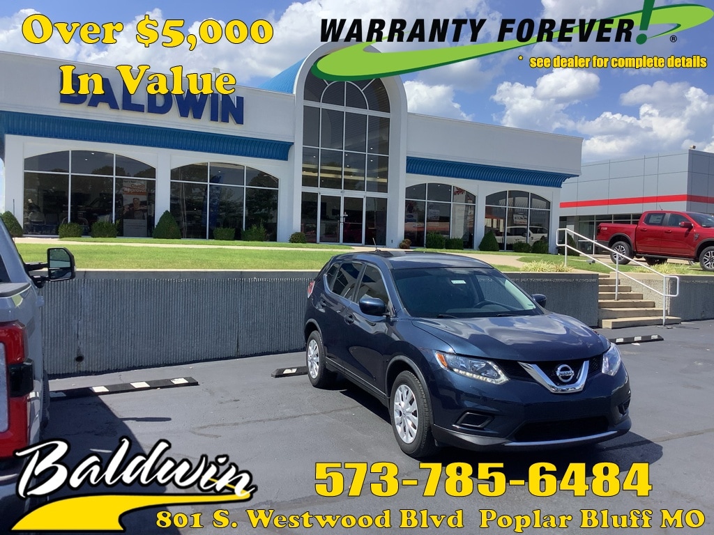 Used 2016 Nissan Rogue S with VIN KNMAT2MV9GP714627 for sale in Poplar Bluff, MO