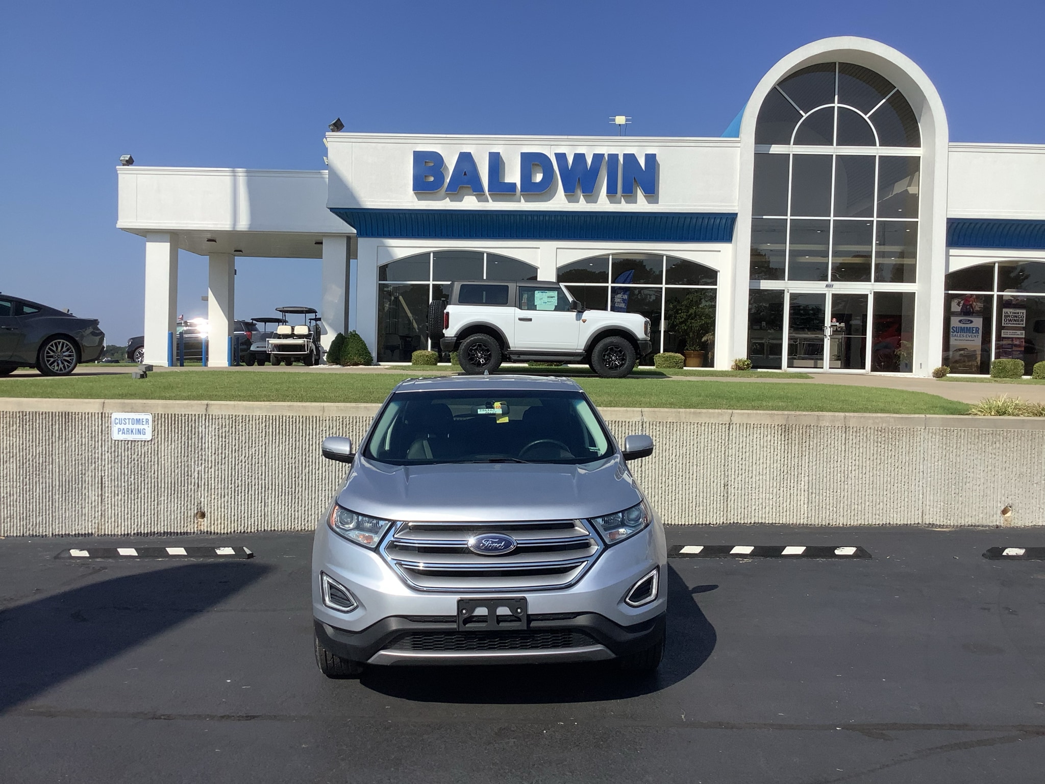 Used 2017 Ford Edge Titanium with VIN 2FMPK4K94HBB57578 for sale in Poplar Bluff, MO