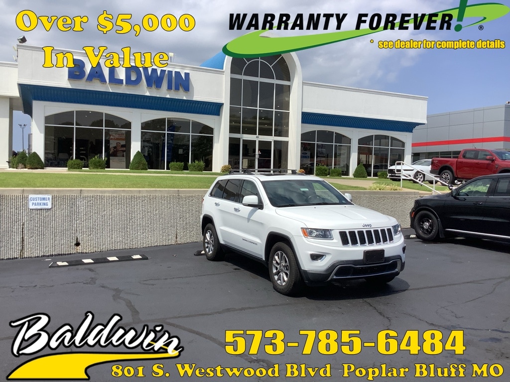 Used 2014 Jeep Grand Cherokee Limited with VIN 1C4RJFBG0EC497560 for sale in Poplar Bluff, MO