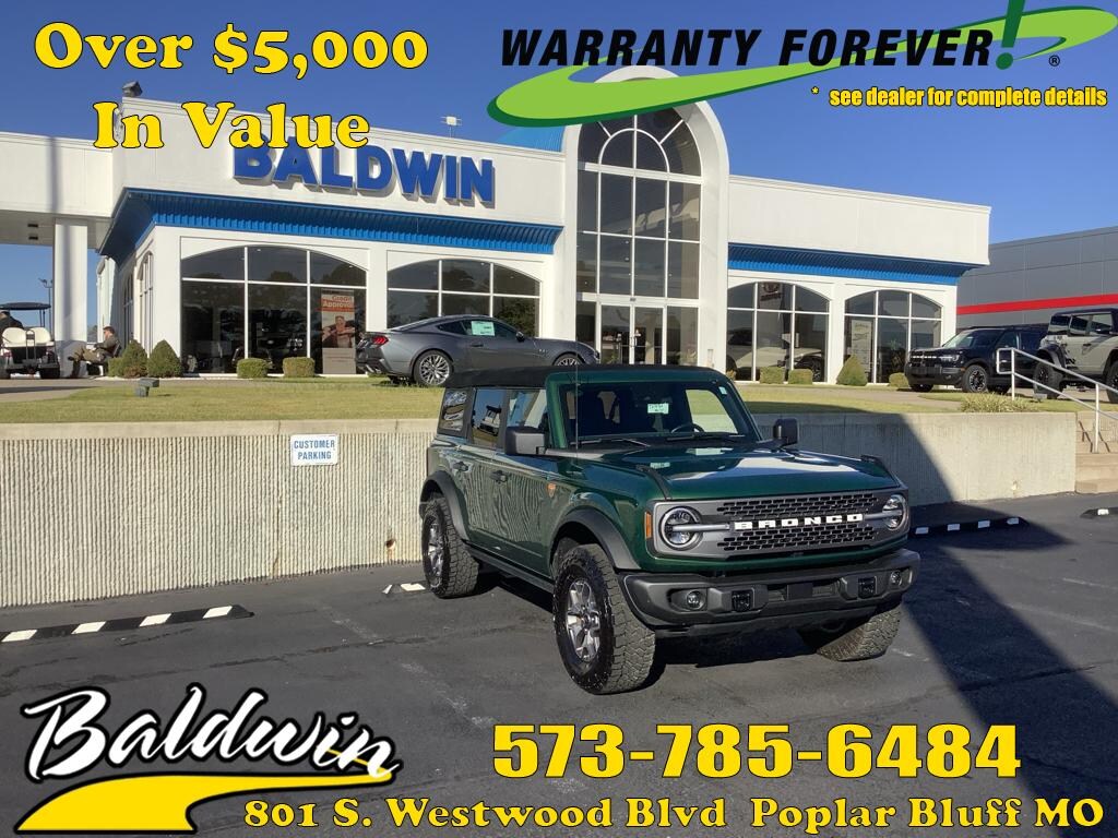 Used 2022 Ford Bronco Badlands Sport Utility