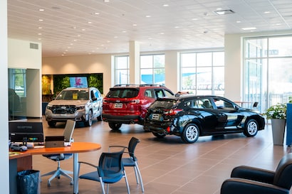 Baldwin Subaru Showroom