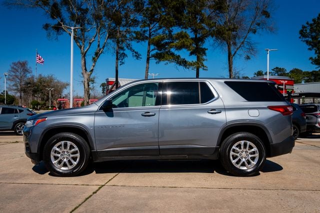 Used 2020 Chevrolet Traverse LS with VIN 1GNERFKW5LJ279919 for sale in Covington, LA