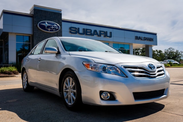 Used 2010 Toyota Camry XLE with VIN 4T1BF3EK5AU013299 for sale in Covington, LA