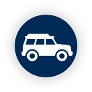 SUV silhouette icon