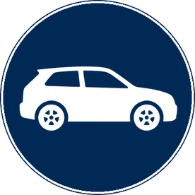 Hatchback silhouette icon