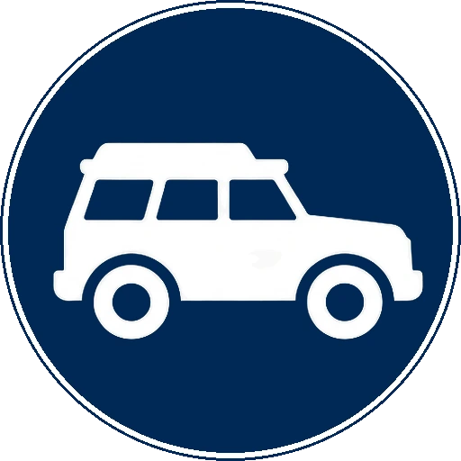 SUV silhouette icon