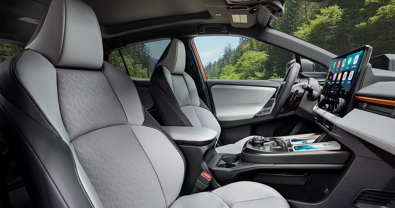 Interior detail of the 2026 Subaru Uncharted