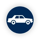 Sedan silhouette icon