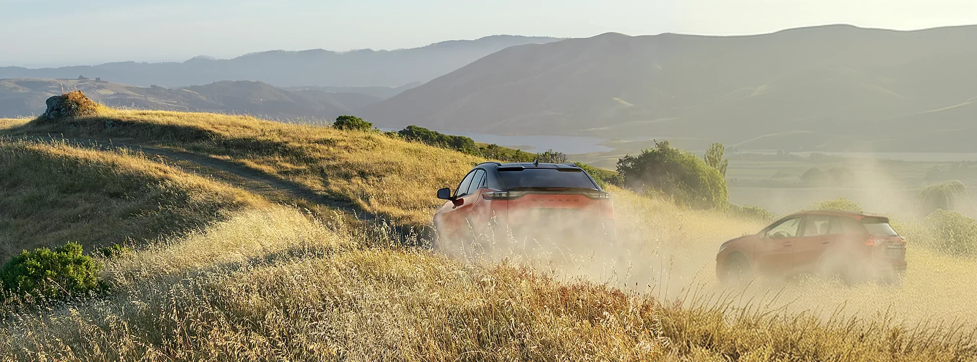 A 2026 Subaru Uncharted charging at a fast-charge station