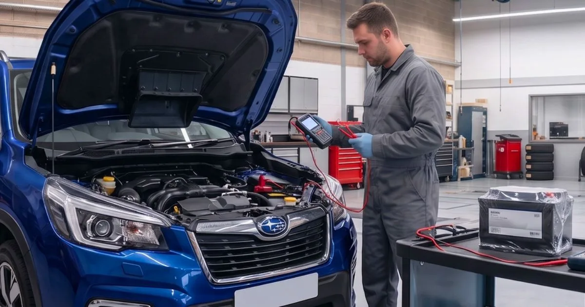 Covington drivers should pair their Subaru battery tests with Subaru maintenance schedule
