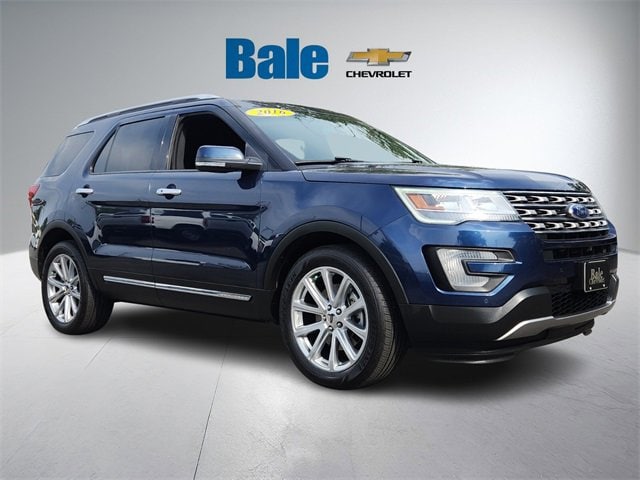 Used 2016 Ford Explorer Limited with VIN 1FM5K7FHXGGB75617 for sale in Little Rock, AR