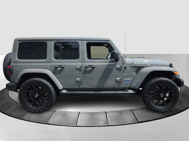 Used 2021 Jeep Wrangler Unlimited Sahara 4XE with VIN 1C4JJXP60MW860116 for sale in Little Rock, AR