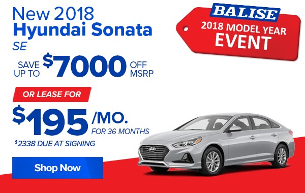 View New 2018 Hyundai Sonata Inventory