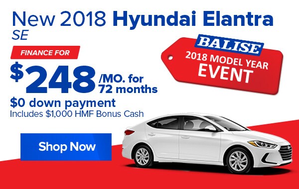 View New 2018 Hyundai Elantra Inventory