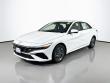 New 2026 Hyundai Elantra Hybrid Blue Sedan