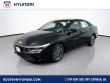 New 2026 Hyundai Elantra Hybrid Blue Sedan
