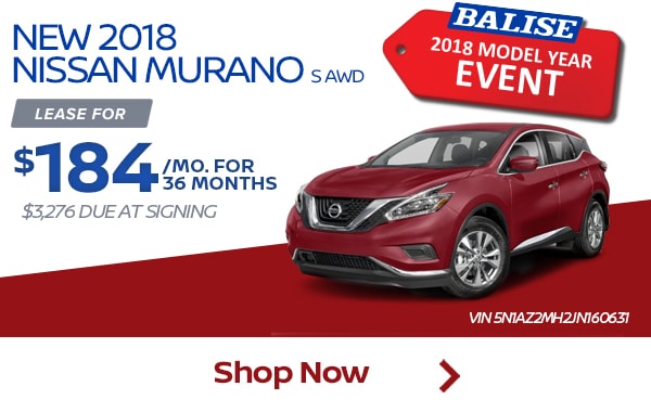 View New 2018 Nissan Murano Inventory