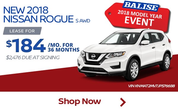 View New 2018 Nissan Rogue Inventory