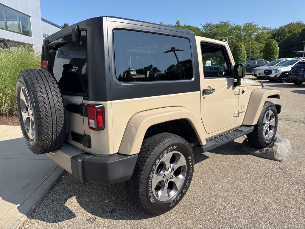 Used 2016 Jeep Wrangler Sahara with VIN 1C4AJWBG2GL223647 for sale in West Warwick, RI