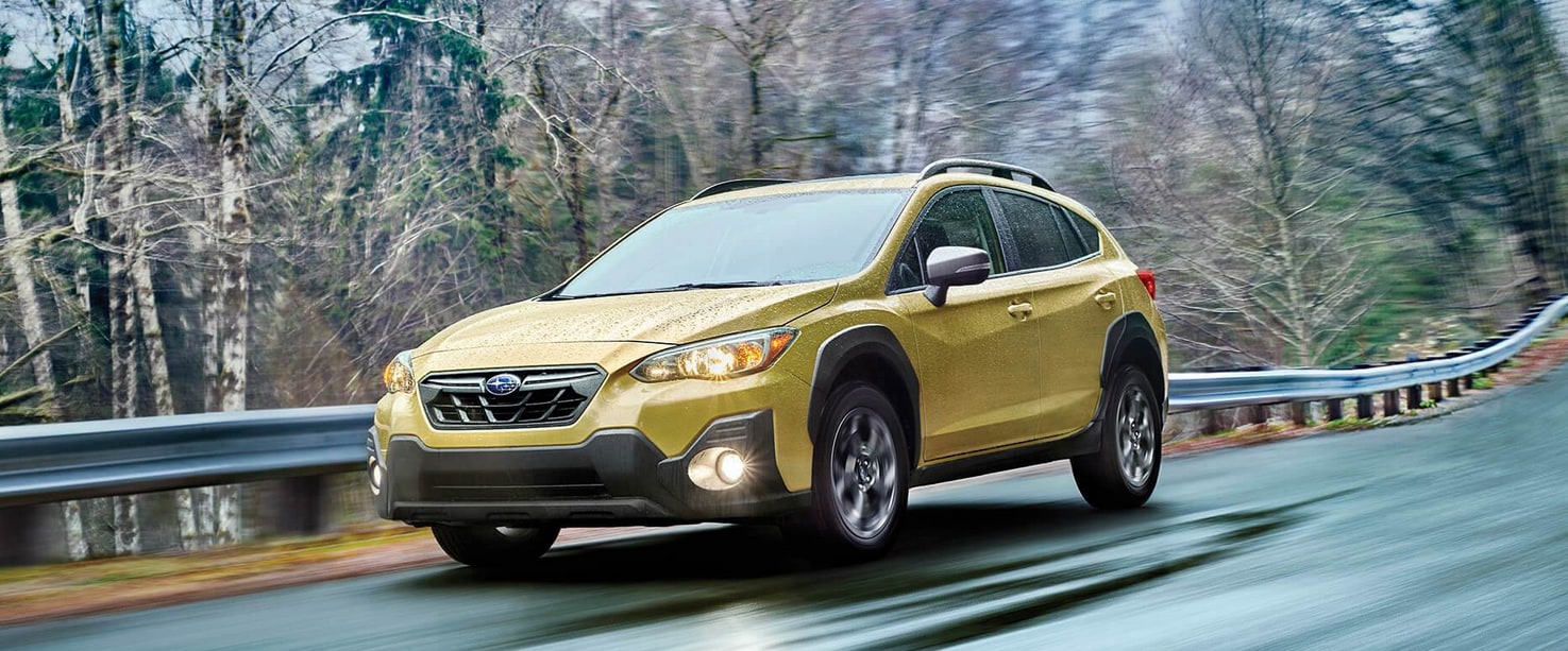 22 subaru crosstrek yellow