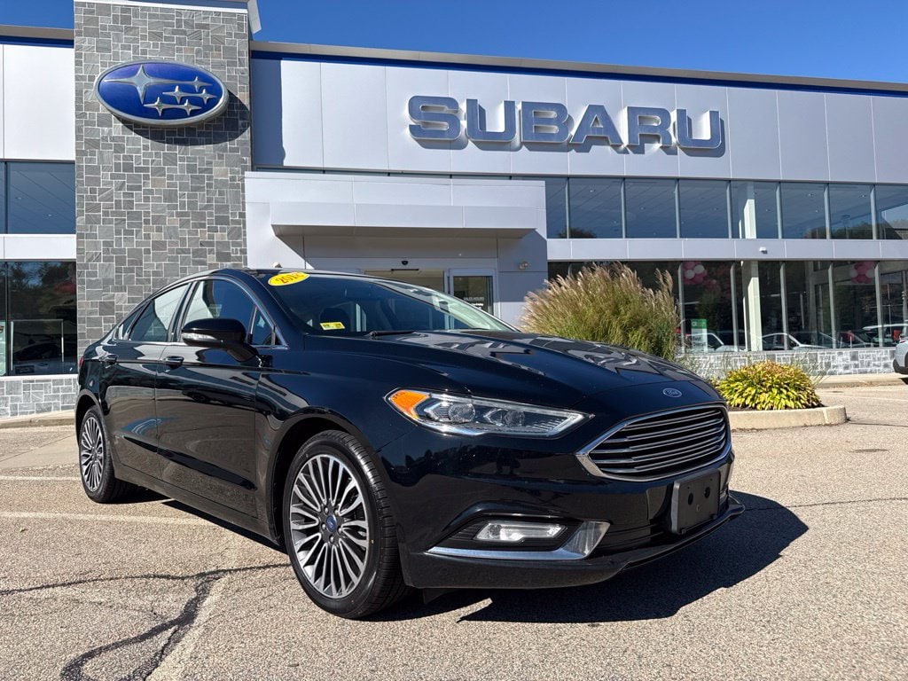 Used 2018 Ford Fusion Titanium with VIN 3FA6P0D96JR205604 for sale in West Warwick, RI
