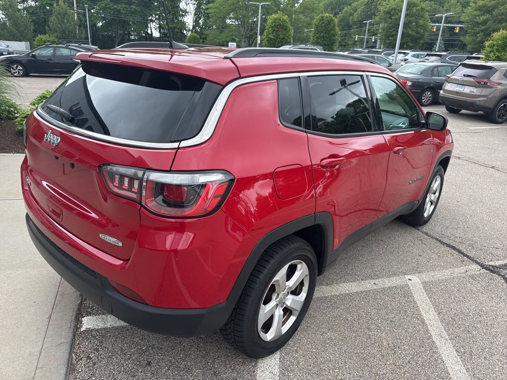 Used 2018 Jeep Compass Latitude with VIN 3C4NJDBB1JT175600 for sale in West Warwick, RI