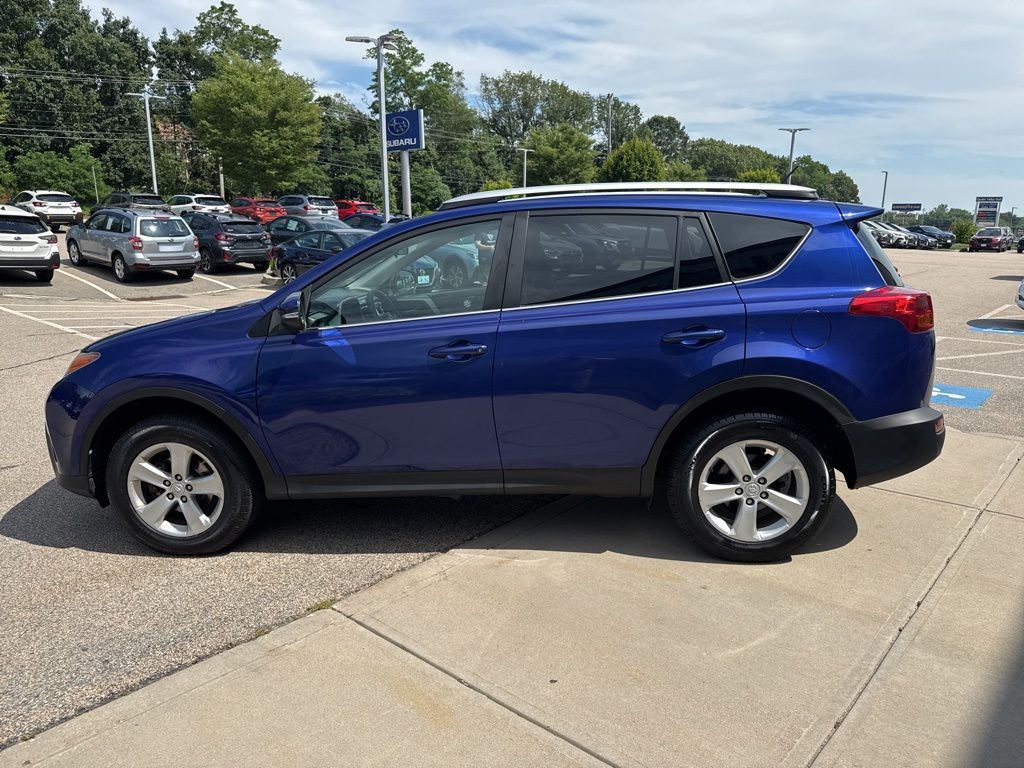 Used 2014 Toyota RAV4 XLE with VIN 2T3RFREV7EW221788 for sale in West Warwick, RI