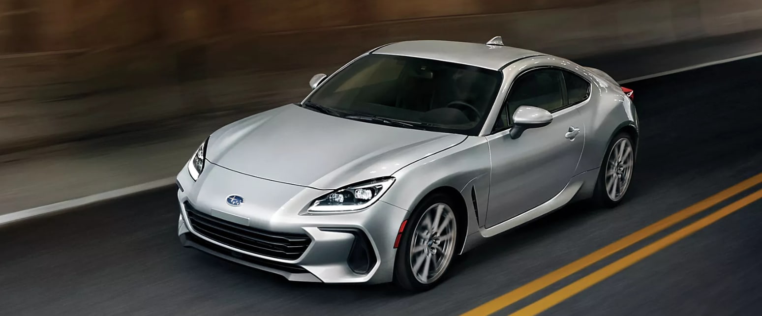 2023 subaru brz in silver