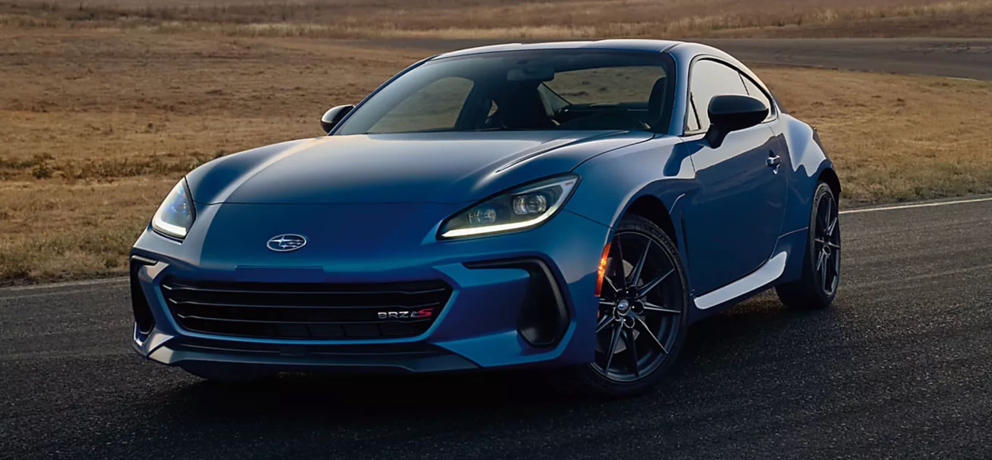 image of a blue 2025 subaru brz