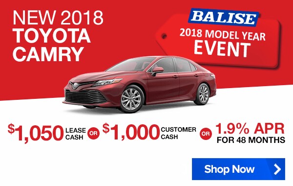 New Toyota Specials At Balise Of Warwick Rhode Island