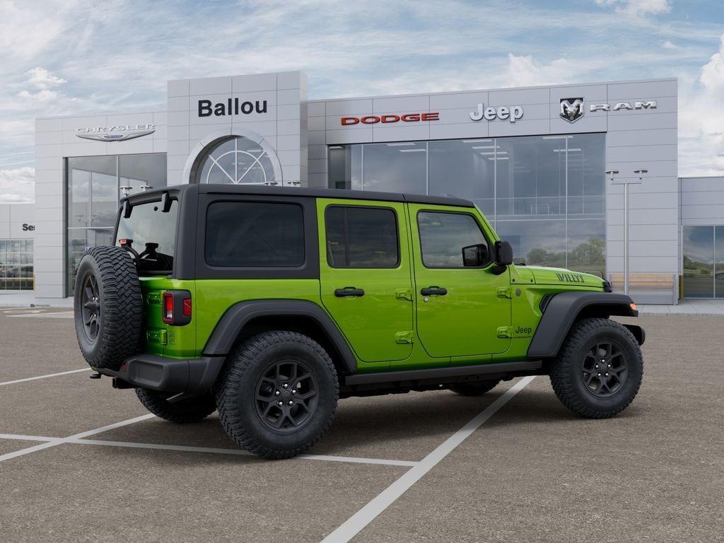 New 2026 Jeep Wrangler 4-DOOR WILLYS Sport Utility