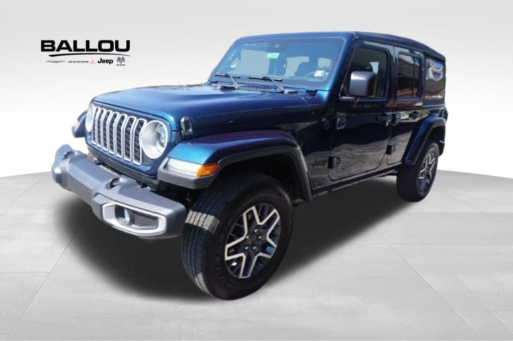 New 2025 Jeep Wrangler 4-DOOR SAHARA Sport Utility
