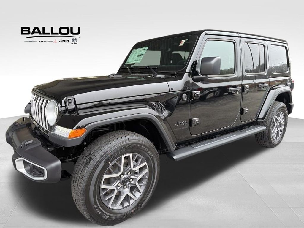 New 2025 Jeep Wrangler 4-DOOR SAHARA Sport Utility