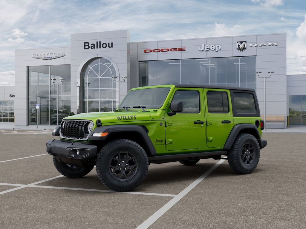 New 2026 Jeep Wrangler 4-DOOR WILLYS Sport Utility