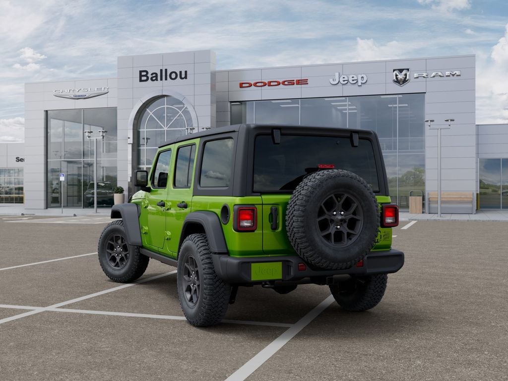New 2026 Jeep Wrangler 4-DOOR WILLYS Sport Utility