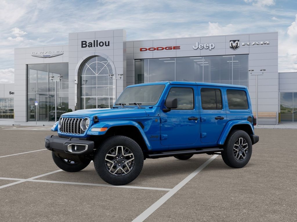 New 2025 Jeep Wrangler 4-DOOR SAHARA Sport Utility