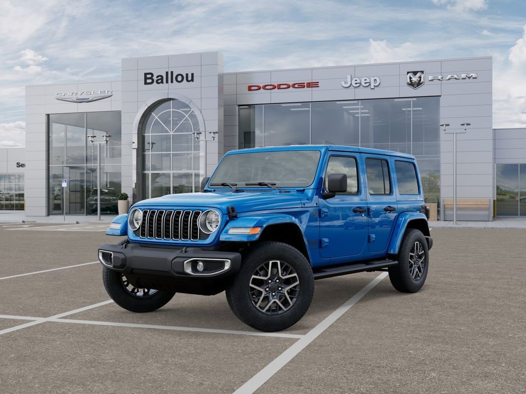 New 2025 Jeep Wrangler 4-DOOR SAHARA Sport Utility
