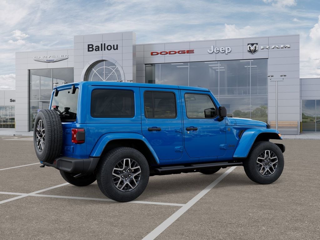 New 2025 Jeep Wrangler 4-DOOR SAHARA Sport Utility