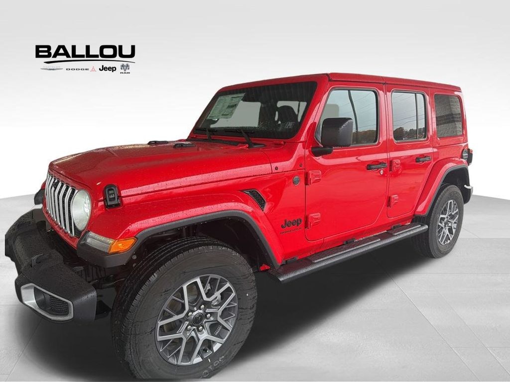 New 2025 Jeep Wrangler 4-DOOR SAHARA Sport Utility