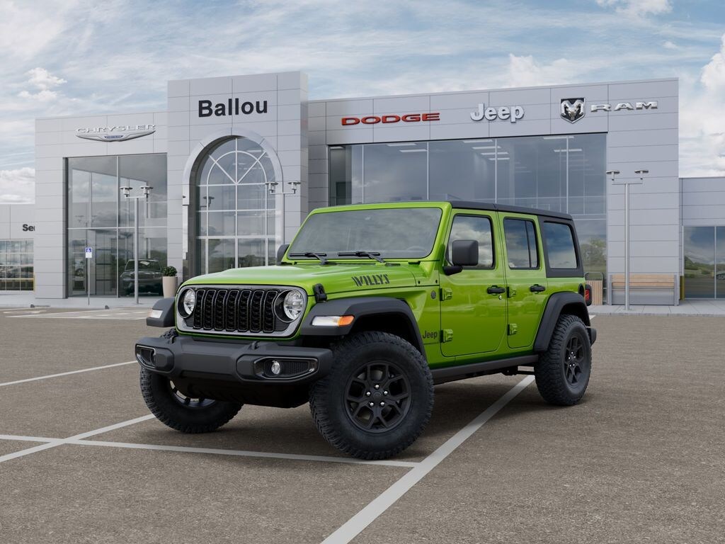 New 2026 Jeep Wrangler 4-DOOR WILLYS Sport Utility